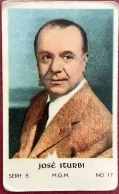 José Iturbi — 1952 Serie B (Colored) #17