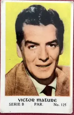 Victor Mature — 1952 Serie B – Colored #125