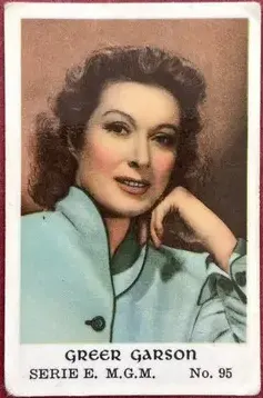 Greer Garson — 1954 Serie E #95