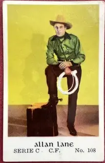 Allan Lane — 1953 Serie C (Color) #108