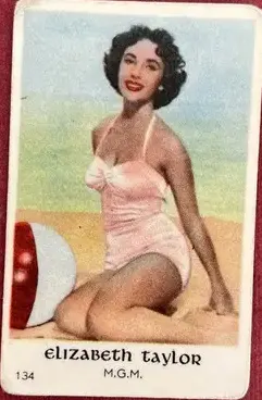 Elizabeth Taylor — 1952 Kolorerade bilder #134