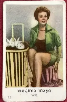 Virginia Mayo — 1952 Numbered Set 7 (1-198) #113