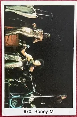 Boney M. — 1978 Popbilder Period After Number IV #870