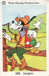 Goofy — 1973-76 Disney Set Numbered #488
