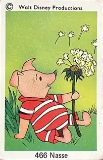 Piglet — 1973-76 Disney Set Numbered #466