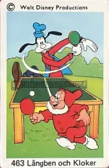 Doc — 1973-76 Disney Set Numbered #463
