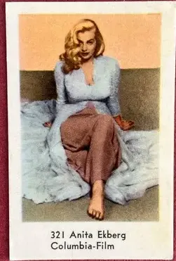 Anita Ekberg — 1963 Numbered Set 4 (301-451) #321