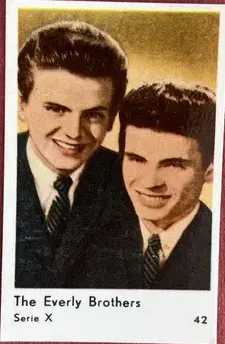 Everly Brothers — 1961 Serie X #42