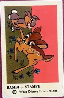 Bambi — 1973-76 Disney Set Numbered #12