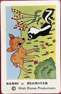 Bambi — 1973-76 Disney Set Numbered #30
