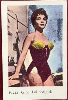 Gina Lollobrigida — 1958 P #212