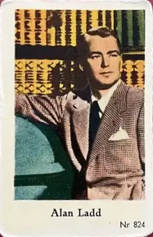 Alan Ladd — 1955 Nr Set (601-998) #824