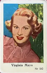 Virginia Mayo — 1955 Nr Set (601-998) #843