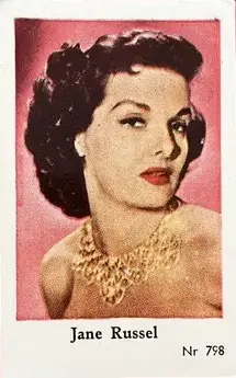 Jane Russell — 1955 Nr Set (601-998) #798