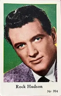 Rock Hudson — 1955 Nr Set (601-998) #994