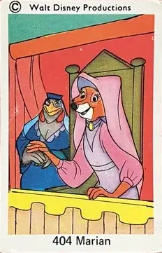Maid Marian — 1973-76 Disney Set Numbered #404