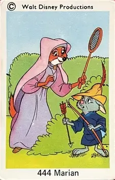 Maid Marian — 1973-76 Disney Set Numbered #444