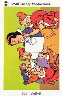 Snow White — 1973-76 Disney Set Numbered #326