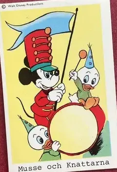 Musse Pigg — 1963-73 Disney Set Unnumbered