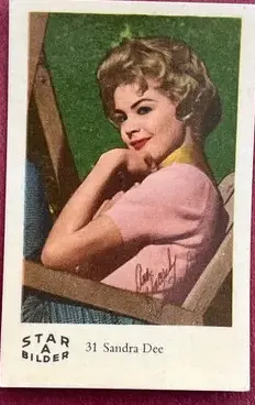 Sandra Dee — 1962 Star Bilder A #31