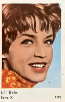 Lill-Babs — 1961 Serie X #102