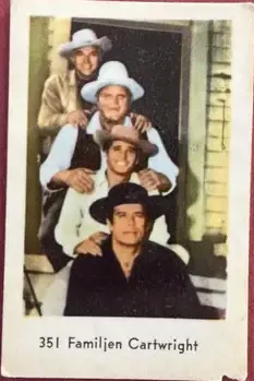 Familjen Cartwright — 1963 Numbered Set 4 (301-451) #351