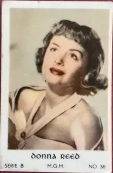 Donna Reed — 1952 Serie B (Colored) #36