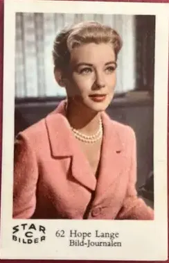 Hope Lange — 1962 Star Bilder C #62