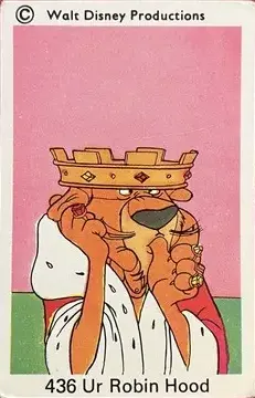 Prince John — 1973-76 Disney Set Numbered #436