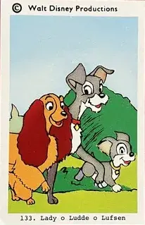 Lady — 1973-76 Disney Set Numbered #133