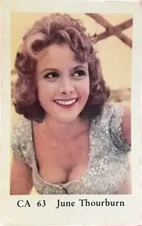 June Thorburn — 1962 CA Set #63