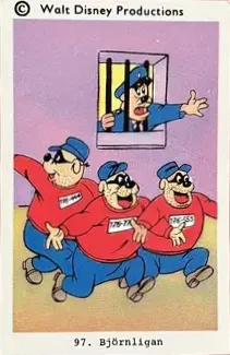Beagle Boys — 1973-76 Disney Set Numbered #97