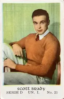 Scott Brady — 1953 Serie D #23