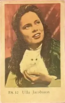 Ulla Jacobsson — 1958 PA Set #12