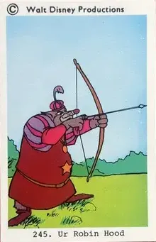 Sheriff of Nottingham — 1973-76 Disney Set Numbered #245