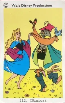 Sleeping Beauty — 1973-76 Disney Set Numbered #212