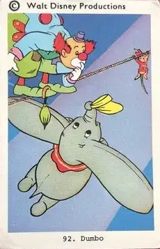 Timothy Q. Mouse — 1973-76 Disney Set Numbered #92