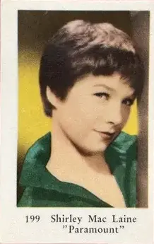 Shirley MacLaine — 1962 Numbered Set 3 (1-300) #199