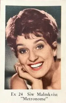 Siw Malmkvist — 1962 Ex Set #24