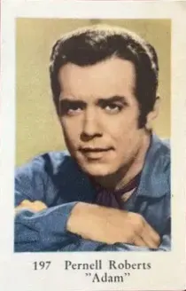Pernell Roberts — 1962 Numbered Set 3 (1-300) #197