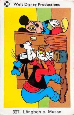 Goofy — 1973-76 Disney Set Numbered #327