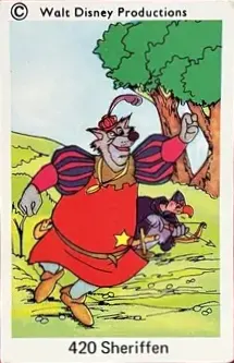 Sheriff of Nottingham — 1973-76 Disney Set Numbered #420