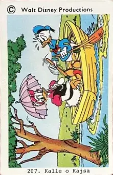 Daisy Duck — 1973-76 Disney Set Numbered #207