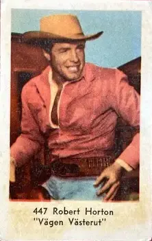 Robert Horton — 1963 Numbered Set 4 (301-451) #447