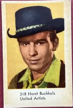 Horst Buchholz — 1963 Numbered Set 4 (301-451) #318
