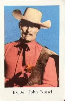 John Russell — 1962 Ex Set #36