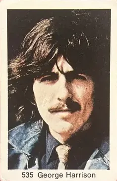 George Harrison — 1974 Popbilder No Period I #535