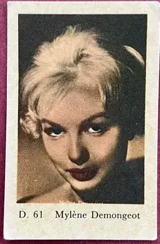 Mylène Demongeot — 1961 D Plain Text Set #61