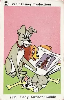Scamp — 1973-76 Disney Set Numbered #272