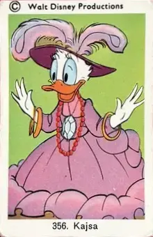 Daisy Duck — 1973-76 Disney Set Numbered #356